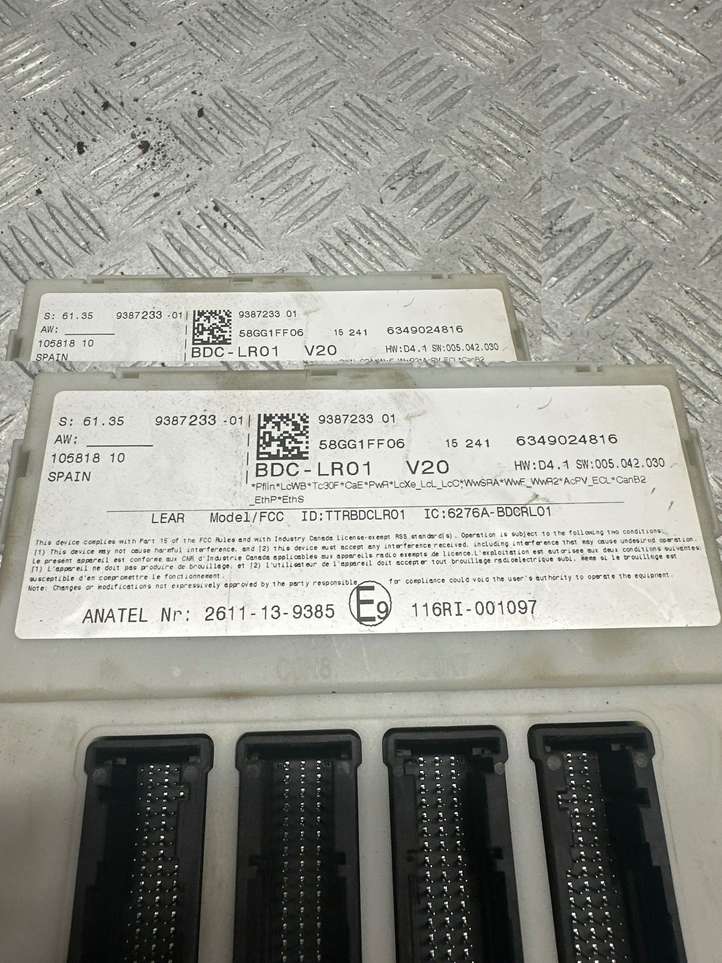 BMW X5 F15 (2013 - 2017)  9387233 Mодуль kомфортa