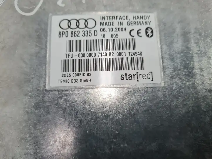 Audi A4 S4 B6 8E 8H (2000 - 2006) 8P0862335D Bluetooth модуль — фото 3