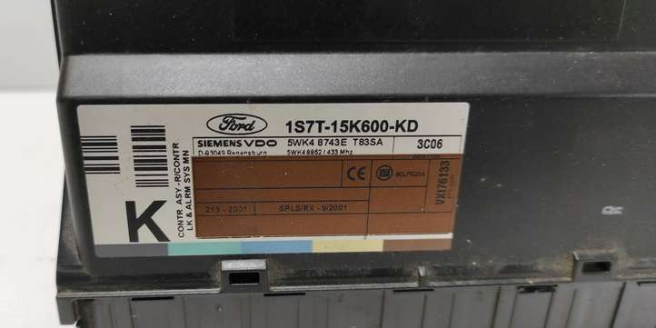 Ford Mondeo Mk III (2000 - 2007)  1S7T15K600KD Mодуль kомфортa