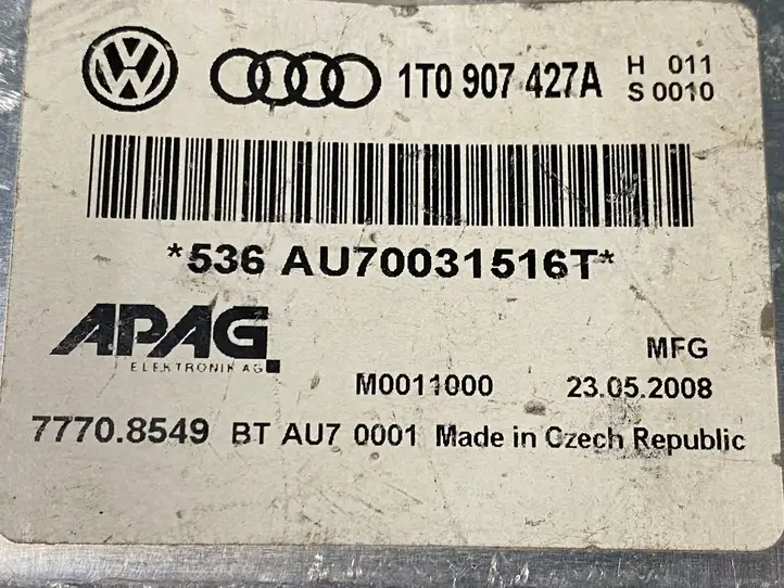 Volkswagen Caddy (2004 - 2010) 1T0907427A Прочие блоки управления — фото 3