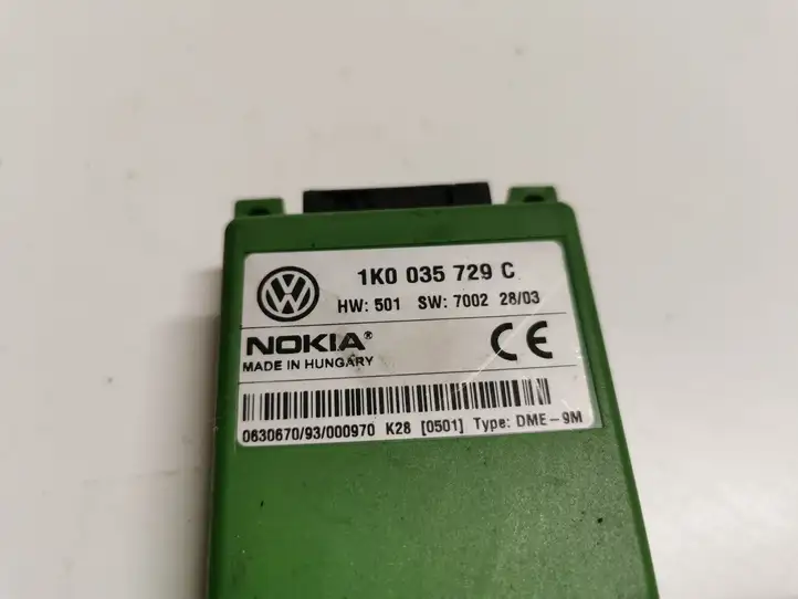 Volkswagen Golf V (2003 - 2009) 1K0035729C Блок GSM — фото 3