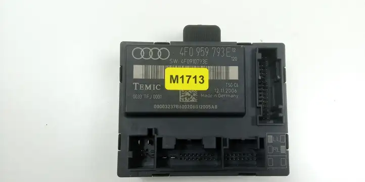 Audi A6 S6 C6 4F (2004 - 2008) 4F0959793E Блок управления дверью — фото 1