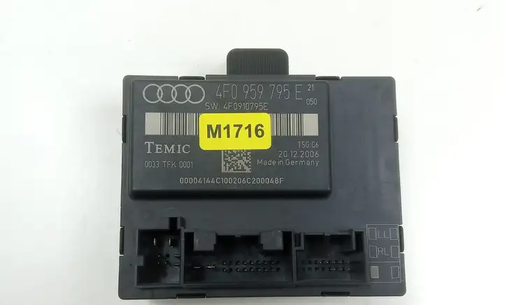 Audi A6 S6 C6 4F (2004 - 2008) 4F0959795E Блок управления дверью — фото 1