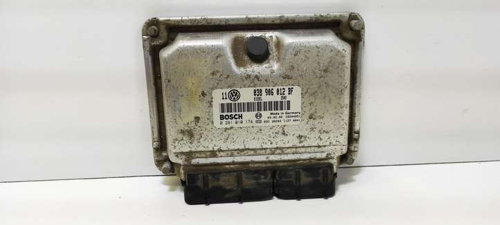 Volkswagen Golf IV (1998 - 2005)  038906012BF Блок управления двигателя