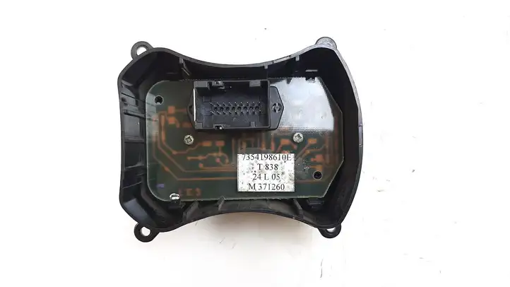 Fiat Doblo (2000 - 2009) 7354198610E Включатель аварийных фонарей — фото 2