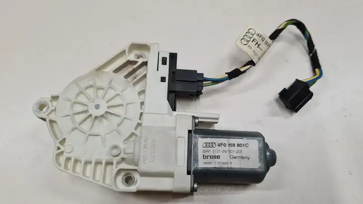 Audi A6 S6 C6 4F (2004 - 2008) 4F0959801C Стеклоподъемник задней двери — фото 1
