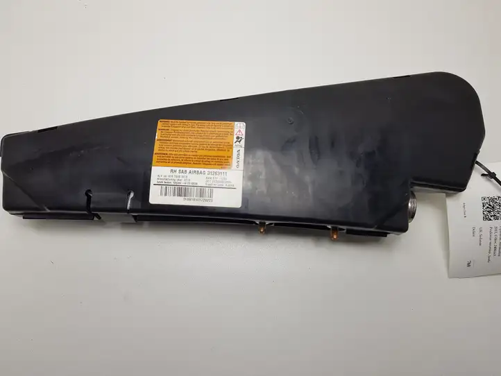 Volvo S60 (2010 - 2013) 31263111 Подушка безопасности сиденья — фото 1