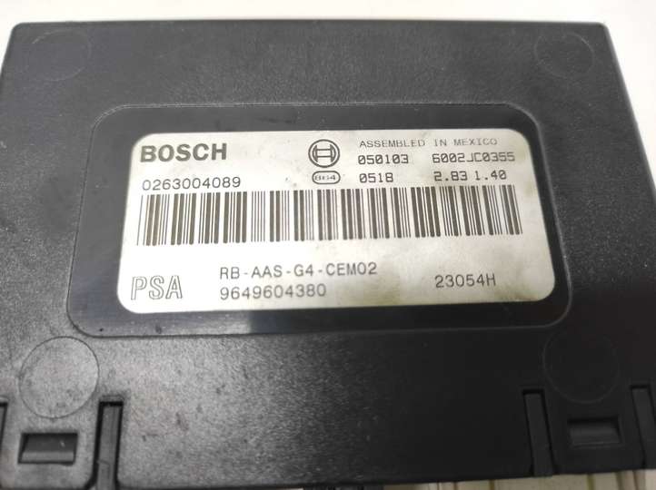 Peugeot 607 (2000 - 2004)  6002JC0355 Mодуль kомфортa