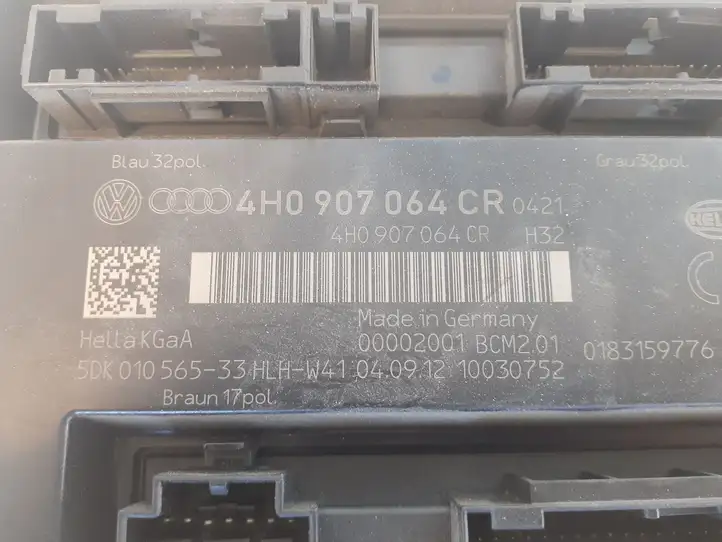 Audi A6 C7 (2011 - 2014) 4H0907064CR Модуль комфорта — фото 2