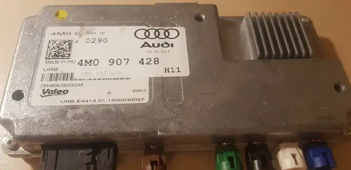 Audi Q5 SQ5 (2017 - ) 4M0907428 Модуль управления камерой — фото 4