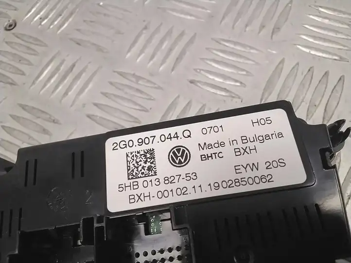 Volkswagen T-Cross (2017 - ) 2G0907044Q Блок управления кондиционером — фото 3