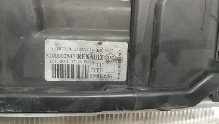 Renault Laguna II (2001 - 2005) Передняя фара — фото 3