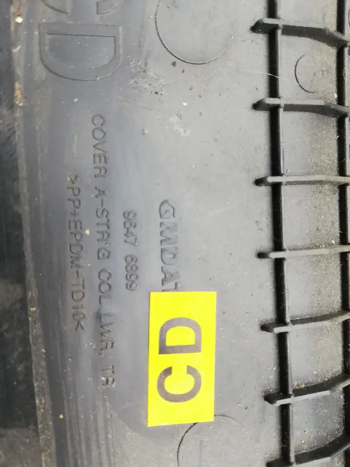 Chevrolet Captiva (2006 - 2011) 96476899 Обшивка рулевой колонки — фото 3