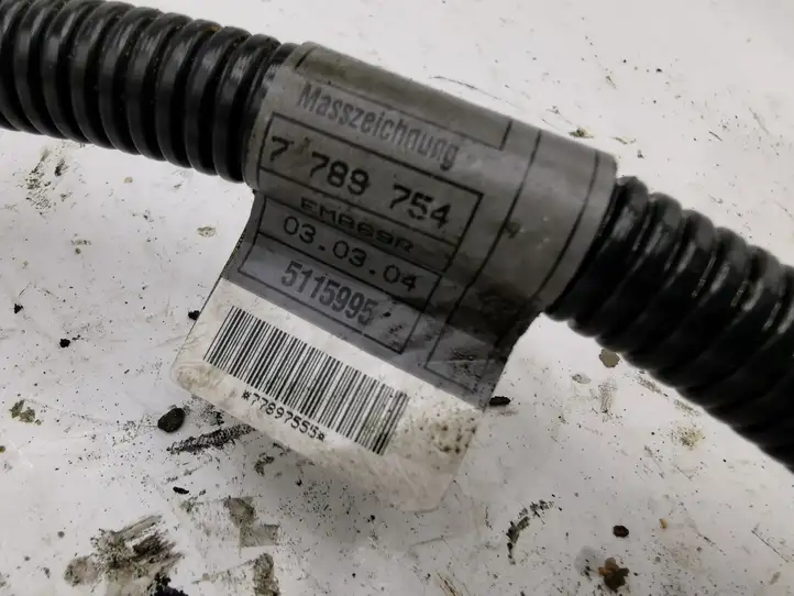 BMW 5 E60 E61 (2004 - 2010) 7789755 Плюсовой провод аккумулятора — фото 3