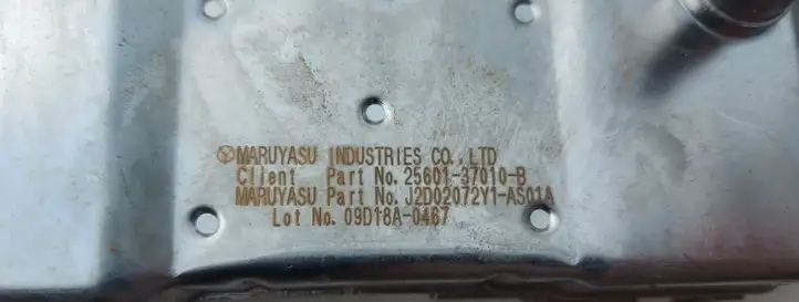 Lexus RX 450H (2015 - 2019) 2560137010B Охладитель клапана EGR — фото 3