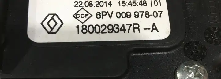 Renault Captur (2013 - 2020) 180029347R Педаль акселератора — фото 2