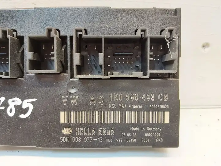 Volkswagen PASSAT B6 (2005 - 2010) 1K0959433CB Модуль комфорта — фото 3