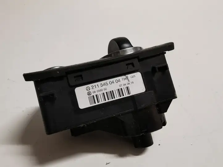 Mercedes-Benz E W211 (2002 - 2009) A2115450404 Включатель фонарей — фото 3