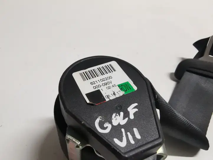 Volkswagen Golf VII (2013 - 2019) 621102200 Задний ремень безопасности — фото 3