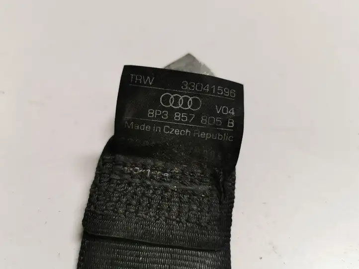 Audi A3/S3 8P (2004 - 2008) 8P3857805B Задний ремень безопасности — фото 2