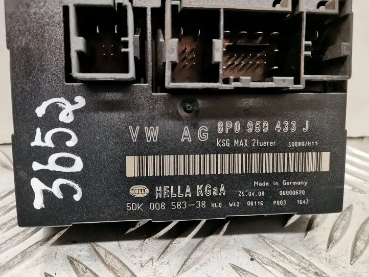 Audi A3/S3 8P (2004 - 2008) 8P0959433J Модуль комфорта — фото 3
