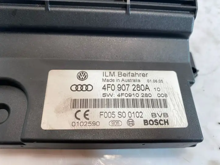Audi A6 S6 C6 4F (2004 - 2008) 4F0907280A Прочие блоки управления — фото 2