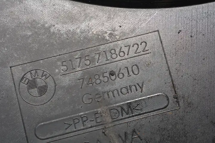 BMW 5 F10 F11 (2009 - 2016) 7186722 Защита днища задней части — фото 5