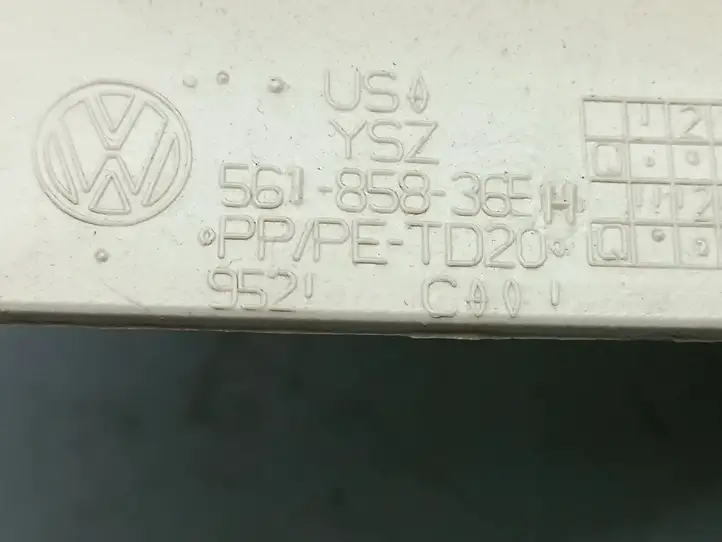Volkswagen PASSAT B7 USA (2012 - 2016) 56185836E Нижняя отделка панели приборов — фото 2