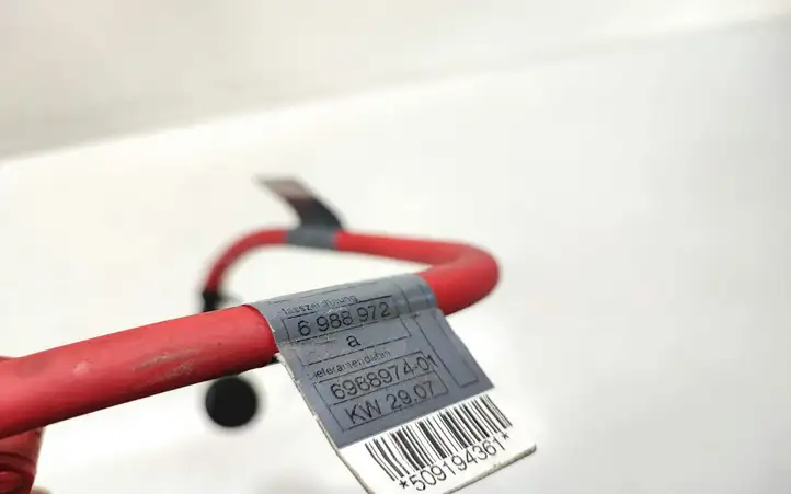 BMW 3 E90 E91 (2005 - 2012) 6988972 Плюсовой провод аккумулятора — фото 2