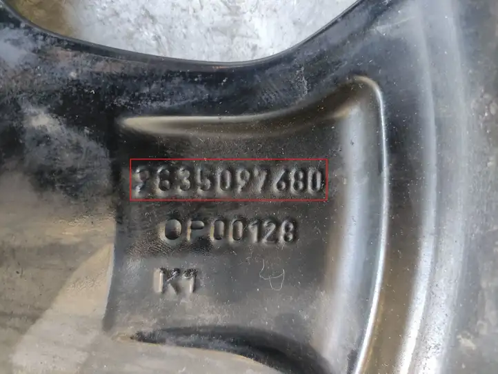 Opel Mokka B (2020 - ) 9835097680 Легкосплавный колесный диск R18 — фото 3
