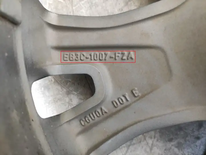 Ford Ranger (2019 - ) EB3C1007F2A Легкосплавный колесный диск R18 — фото 7
