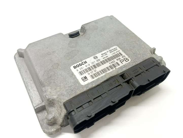 Opel Astra (1998 - 2004)  0281010267 Блок управления двигателя