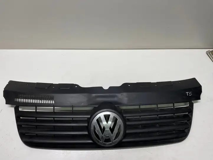 Volkswagen Multivan T5 (2003 - 2015) 7H0807101 Верхняя решетка радиатора — фото 1