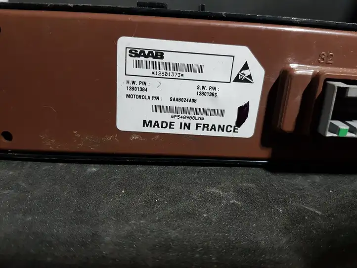 Saab 9-5 (1998 - 2005) 12801373 Кнопка стеклоподъемников — фото 2