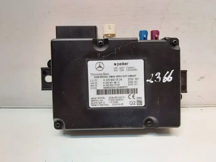 Mercedes-Benz B-class W246 (2014 - 2018) A2059000524 Блок GSM — фото 1