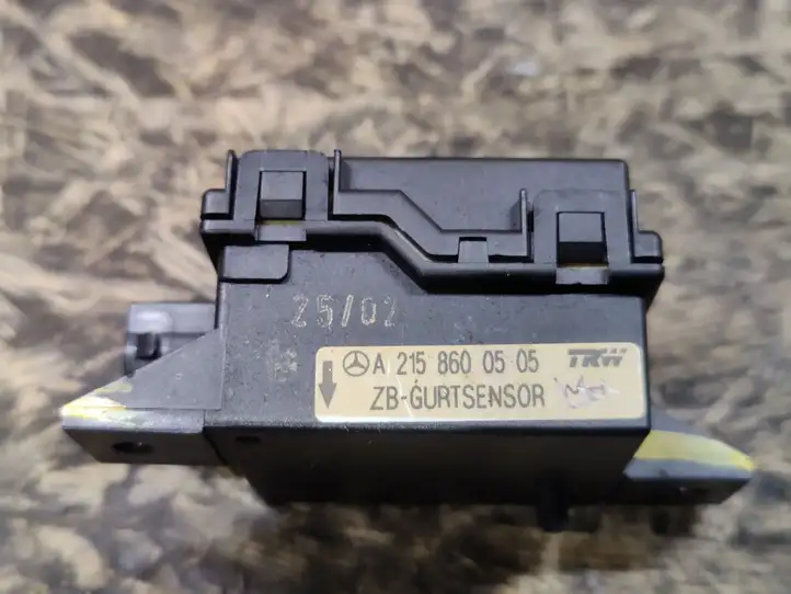 Mercedes-Benz SL R230 (2001 - 2012) A2158600505 Реле предупреждения об ремнях безопасности — фото 2