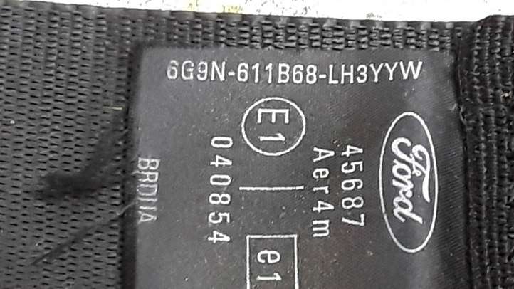 Ford Mondeo MK IV (2007 - 2014)  040854 Задний ремень безопасности