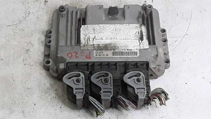 Peugeot 307 (2005 - 2008)  9660324180 Блок управления двигателя
