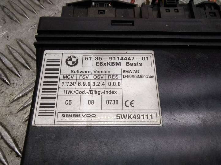 BMW 5 E60 E61 (2004 - 2010)  6135911444701 Mодуль kомфортa