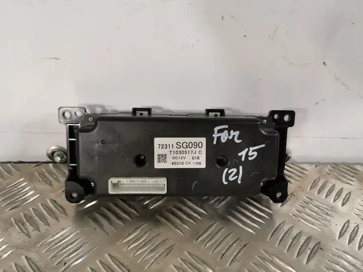Subaru Forester SJ (2013 - 2018) 72311SG090 Блок управления климат-контролем — фото 2