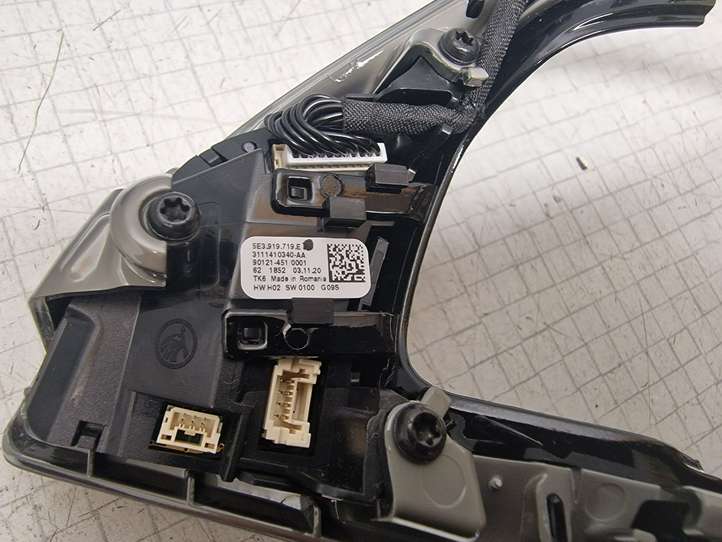 Skoda Octavia Mk4 (2019 - )  5E3419093AP Кнопки рулевого колеса