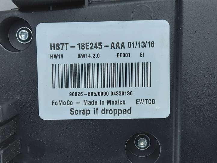 Ford Fusion II (2013 - )  HS7T18E245AAA Блок управления кондиционера воздуха / климата/ печки (в салоне)