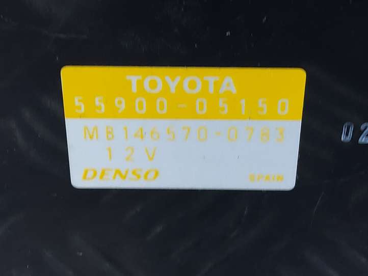 Toyota Avensis T250 (2003 - 2006)  5590005150 Блок управления кондиционера воздуха / климата/ печки (в салоне)