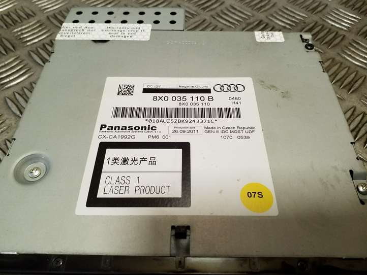 Audi S5 8T (2011 - 2016)  8X0035110B CD/DVD чейнджер