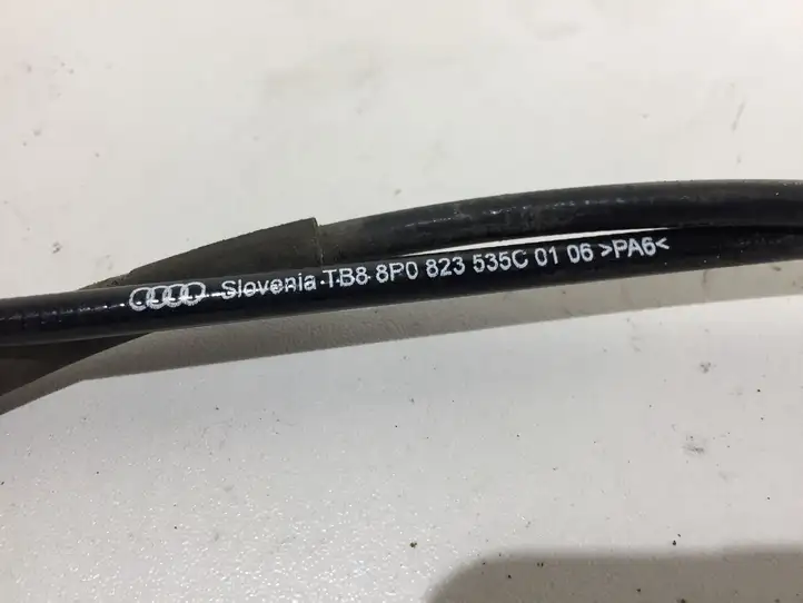 Audi A3/S3 8P (2004 - 2008) 8P0823535C Трос капота — фото 2