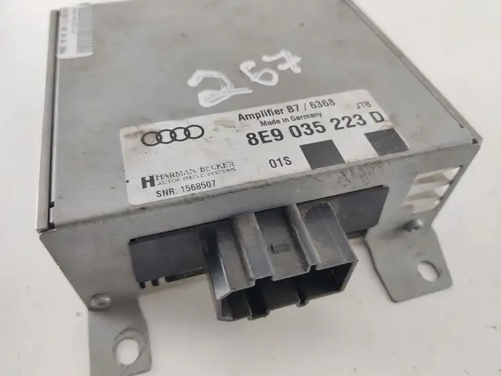 Audi A4 S4 B6 8E 8H (2000 - 2006) 8E9035223D Усилитель звука — фото 2