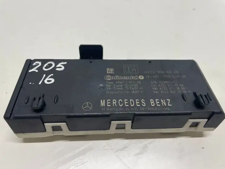Mercedes-Benz C W205 (2014 - 2021) A2229006008 Прочие блоки управления — фото 1