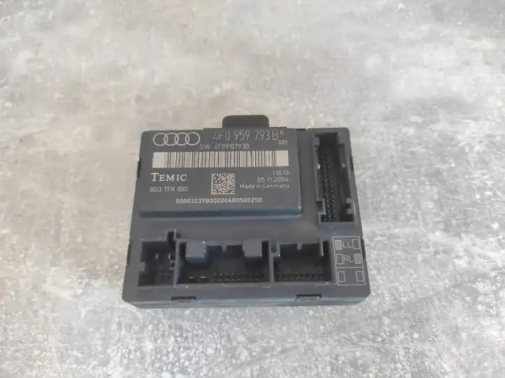 Audi A6 S6 C6 4F (2004 - 2008) 4F0959793B Блок управления дверью — фото 1