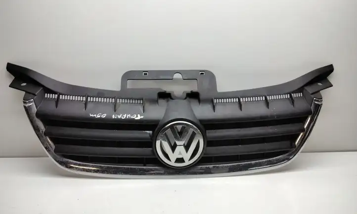 Volkswagen Touran I (2003 - 2010) 1T0853651 Верхняя решетка радиатора — фото 1