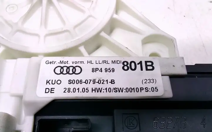 Audi A3/S3 8P (2004 - 2008) 8P4959801B Стеклоподъемник задней двери — фото 3